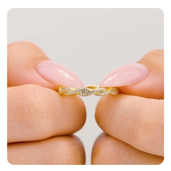 Modern Gents - The Sadie Classic Yellow Gold Braided Band - Picture 2 of 9